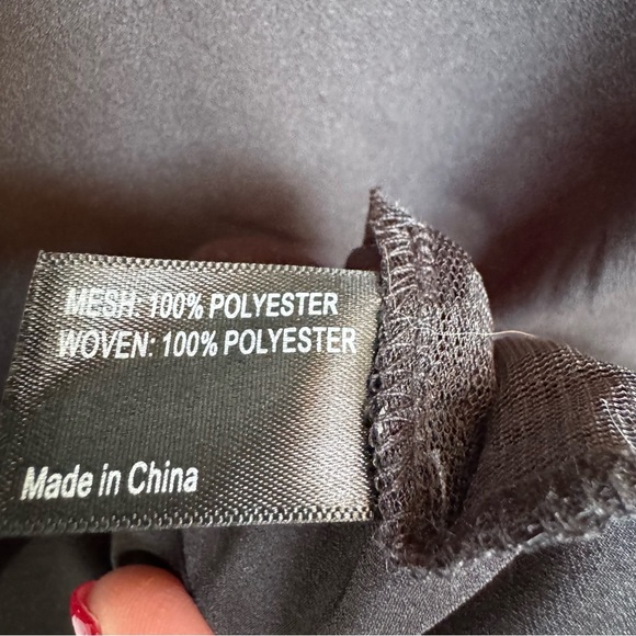 Lane Bryant Sheer Sequined Drop Cap Sleeve Tank Top Party Going Out Shirt XXL - Picture 4 of 6